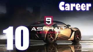 ASPHALT 9 Legend Android iOS Walkthrough - Part 10 | Asphalt career gameplay | Part Time Gaming