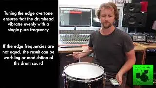 Acoustics Theory for Drum Tuning: Equalising the Drumhead