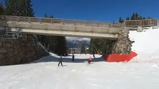 Llegando a Courchevel 1850m