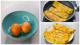 If You Make This Breakfast of Egg & Flour, You Will Want to Make Again and Again | Quick Breakfast
