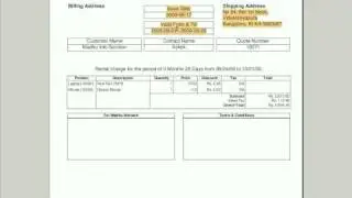 Quote PDF and Email