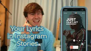 How To Get Your Lyrics in INSTAGRAM STORIES with Distrokid 