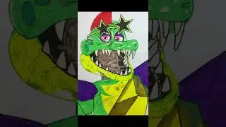 How to Draw FNAF ( Monty of Five nights at Freddy's ) 