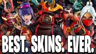 The BEST Hero Skins & Scenery EVER in Clash of Clans! 🔥 (Ultimate Showcase)