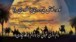 Matamdari Muhiban e Zahra| کاش می بردی با خود ایک بابا| Imam Bargah Nichari 30 July|