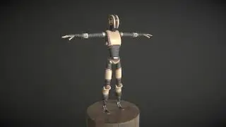 Robototron Humanoid Robot Avatar - Turntable Unity 3d Demo