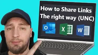 How To Send Link to File On Shared Drive Through Outlook
