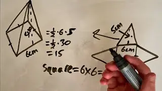 How to Find the Surface Area of a Pyramid
