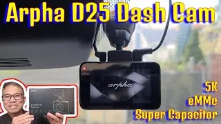 How to install Arpha D25 5K Dual Dash Cam