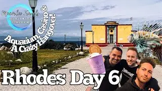 Rhodes Greece Day 6 Vlog 🌍Aquarium, Rhodes Old Town, Rhodes Casino & Curing my Hangover🌍