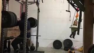 325# Pause Front Squat