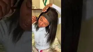 😭Everyone loves my confidence when i rock a natural kinky blow out texture wig 