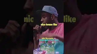 Tyler the creator on being jealous of frank ocean 💫🐝