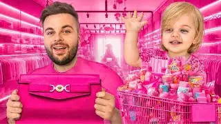 Buying EVERYTHING In ONE COLOR For My Daughter