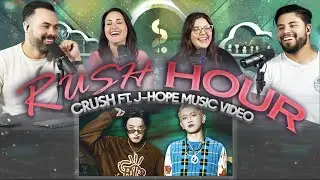 Crush Rush Hour ft J-Hope MV" - Reaction - Miss that HOBI energy 🔥 | Couples React