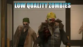 Dead Rising with Low Quality Zombies