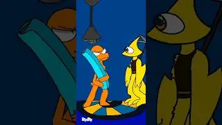 💡/ ft: Orange and yellow/ rainbow friends/ #animation #shorts #short #rainbowfriends