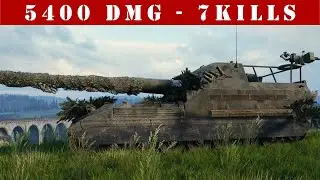 ✔️ Object 261 WoT ◼️ 7 Kills • 5.4K Damage ◼️ WoT Replays gameplay