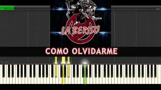 La Beriso ➡ Como Olvidarme 🎹 Partitura Piano Tutorial FÁCIL