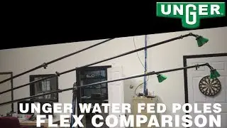 Unger  nLite - Water Fed Pole Material Comparison