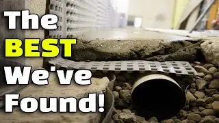 HydroFlow French Drain Basement Waterproofing System Tutorial