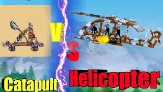 The Catapult 2 | Level 90 With  Upgraded Catapult | Helicopter 🚁|
