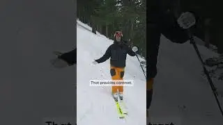 Skiing in a WHITEOUT | 