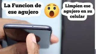 Tu Celular tiene un agujero arriba ? Tienes que saber para que sirve y Limpiarlo ( Ver Video )