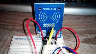 Как считать RFID и NFC карты с Ардуино . Подключение модуля RC522