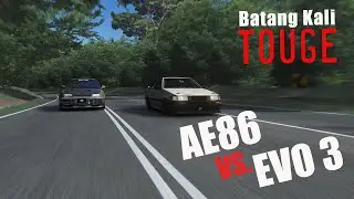 Assetto Corsa | Batang Kali v2.0 - AE86 Levin VS Evo 3 Traffic Server