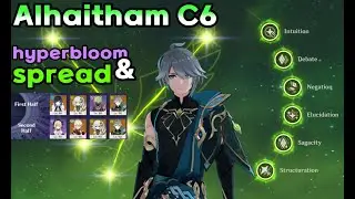 3.4(3.3) Alhaitham C6 Spiral Abyss Floor 12 Showcase
