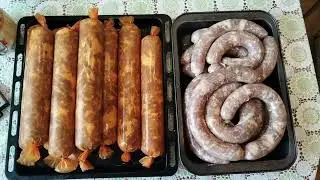 Приготовление рубленной колбасы из свинины в домашних условиях!!! Колбаса из свиной лопатки!!! Ч 1.