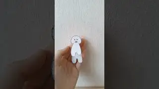моя новая собака из бумаги🐩 