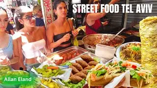 Street Food Heaven in Israel!!! 🇮🇱 Ultimate Tour on the Amazing Carmel Market in Tel Aviv!