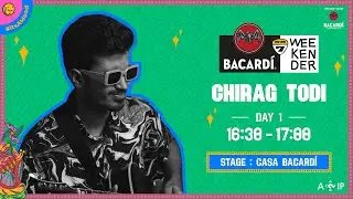 [LIVE] BACARDÍ NH7 Weekender 2023 | Chirag Todi | Casa BACARDÍ | #ItsaMood