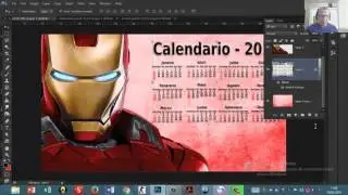 CONSTRUINDO UM CALENDÁRIO E UM CONVITE ANIVERSÁRIO NO PHOTOSHOP