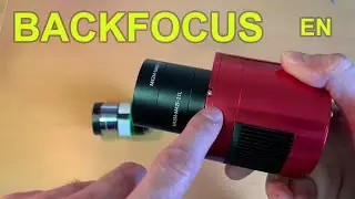 Backfocus with an ZWO Cooled Camera