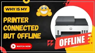 Why is my printer connected but offline?