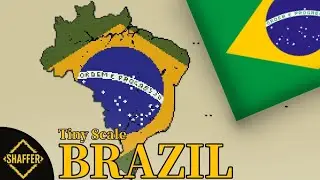 How To Build Tiny Scale Brazil In Minecraft! [Part 19]