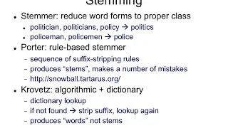 IR4.6 Stemming algorithms