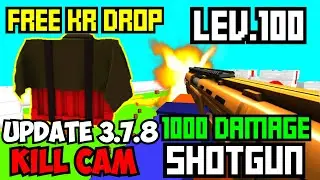 Krunker UPDATE 3.7.8 (Added KR-Package, Shotgun Buff, Da Baby Mode, Blackmarket Items - April fools