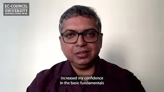 Narayanan Subramaniam talks about his Master's education with EC-Council University