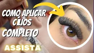 Como aplicar Cílios completo