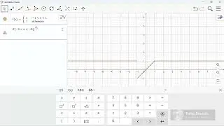 How to graph piece-wise functions in GeoGebra
