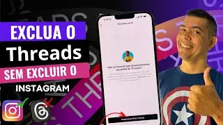 COMO EXCLUIR O THREADS SEM EXCLUIR O INSTAGRAM! FAÇA ISSO PARA NÃO PERDER SUA CONTA DO INSTAGRAM!