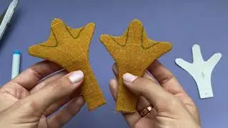 Tilda Duck sewing project | Making paws #1