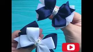 Классические школьные банты из репса