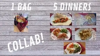 1 BAG, 5 DINNERS COLLAB!!!!!