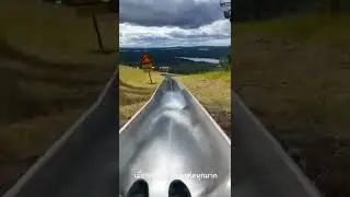 This Mountain Roller Coaster in Finland 😍😍