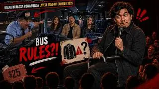 Ralph Barbosa Cowabunga Latest Stand Up Comedy 2026: The Bus Driver's Naked Rule Shocked Everyone